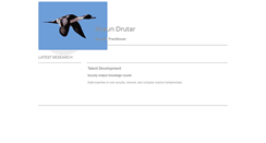 Desktop Screenshot of drutar.com