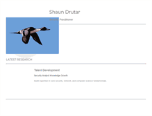 Tablet Screenshot of drutar.com